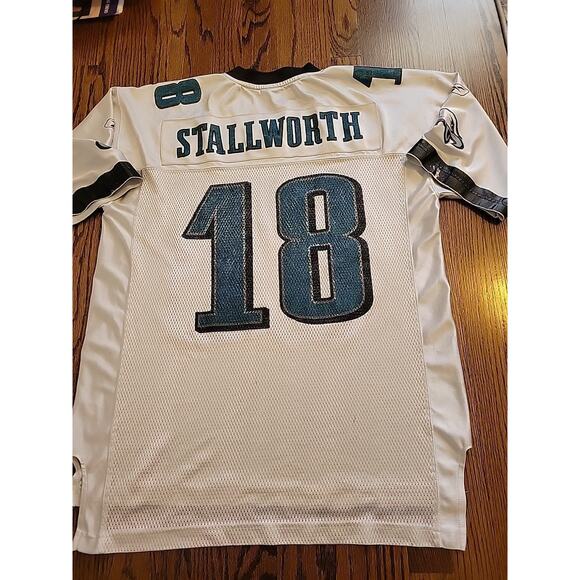 Reebok Donte Stallworth Philadelphia Eagles Jersey Mens Size Large Football - Picture 1 of 9